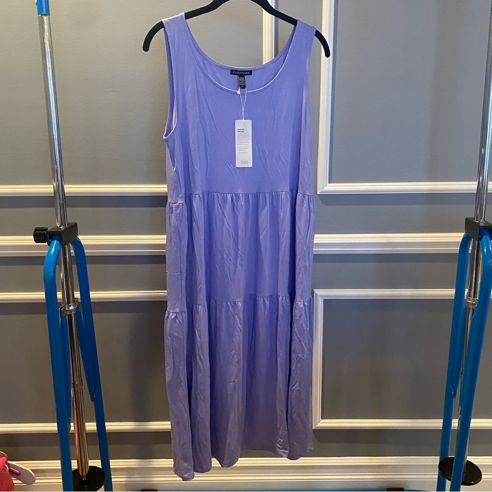 Eileen Fisher Tiered dress size small
